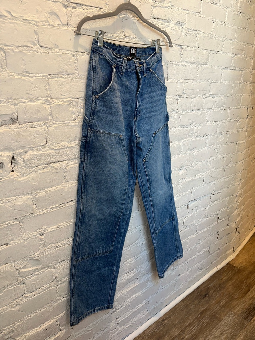 BDG Relaxed Carpenter Jeans in Classic Blue Denim